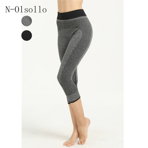 2016 Novelty Woman Sporting Clothes Workout Fitness American Apparel Seamless Short Leggings High Waist Leggins Jogger Legins
women