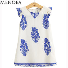 2017 Brand New Girl Princess Dress Girls Dresses Kids Clothes Graffiti Print Design Kids Dresses for Girls 3-8Y Clothes
kids