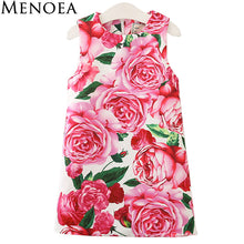 2017 Brand New Girl Princess Dress Girls Dresses Kids Clothes Graffiti Print Design Kids Dresses for Girls 3-8Y Clothes
kids