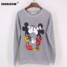 2017 Hot Selling Women Casual Sportswear Lovely Printed Hoodies long-sleeved Suit Kawayi Tenue Femme Sportswear Sets
women