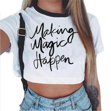 2017 New Fashion brand Summer style Anchor printed t shirt women tops t-shirt O-neck cotton tee-Women