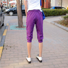 2017 New Summer Women Casual Harem Pants Female Deportes Women's Skinny Deporte Pants Long Seven Short Capris Trousers K010
women
