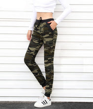 2017 New arrival Women sweatpant Camouflage Jogger Pant  Harem Loose Long Pant With pocket Drawstring American Original 5020
women