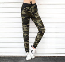 2017 New arrival Women sweatpant Camouflage Jogger Pant  Harem Loose Long Pant With pocket Drawstring American Original 5020
women