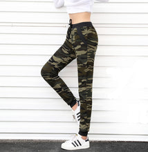 2017 New arrival Women sweatpant Camouflage Jogger Pant  Harem Loose Long Pant With pocket Drawstring American Original 5020
women