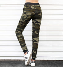 2017 New arrival Women sweatpant Camouflage Jogger Pant  Harem Loose Long Pant With pocket Drawstring American Original 5020
women