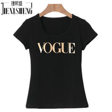 2017 Punk Style Summer Tshirt Harajuku Tumblr VOGUE Letter printed t shirt women Tops Blusa
women