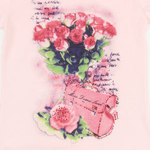 2017 fashion summer domeiland children clothing sets kids girl outfits print floral short sleeve cotton tops skirt suits clothes
kids