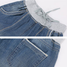 2017 summer women harem pants jeans plus size loose trousers for women denim pants Capris jeans for woman 6XL
women