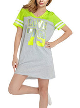 Nightshirts for Women Plus Szie Scoop Neck Sleep Tee Nightshirt
women