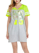Nightshirts for Women Plus Szie Scoop Neck Sleep Tee Nightshirt
women