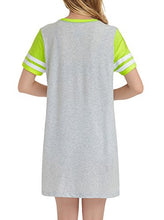 Nightshirts for Women Plus Szie Scoop Neck Sleep Tee Nightshirt
women