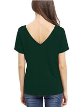 Haola Women's Summer Cross Front Tops Deep V Neck Casual Teen Girls Tees T Shirts
women