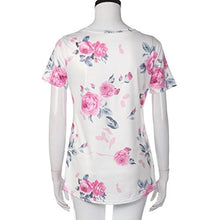 Lisingtool Women's Lace Short Sleeve T-Shirt Tee Blouse Casual Tops
women