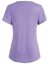 Miusey Womens Short Sleeve V Neck Casual Tunic Shirt
WOMEN