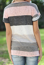 Chellysun Women's V-neck Casual Short Sleeve T-shirt Blouse Tees Tops
women