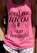 Women Tank Tops, kaifongfu Letter Print Sleeveless Tank Crop Tops Vest
women
