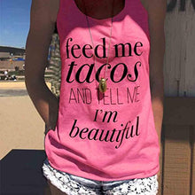 Women Tank Tops, kaifongfu Letter Print Sleeveless Tank Crop Tops Vest
women