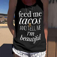 Women Tank Tops, kaifongfu Letter Print Sleeveless Tank Crop Tops Vest
women
