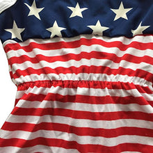 July 4th Baby Flag Pattern Tassel Balls Summer Romper +Headband
kids