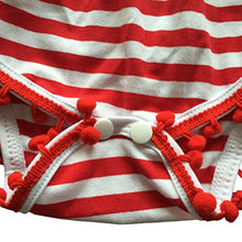 July 4th Baby Flag Pattern Tassel Balls Summer Romper +Headband
kids