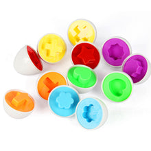 6Pcs Eggs Learning Education Toys Kids Mixed Shape Wise Pretend Puzzle Smart Baby Kid Learning Toys Tool Brain Games
kids