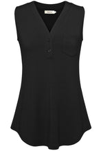 Bepei Womens Sleeveless Shirts Summer Tops Casual Tanks V Neck Office Wear
women
