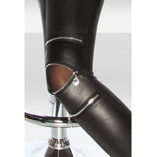 AOWOFS Black Sexy Women Leather Skinny Pants Zipped Leggings Stretch Slim Trousers For Girls Clothing Free Shipment
