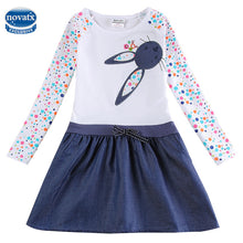Baby Girl Dress long sleeve kids dresses for girls Clothes children clothing Kids Clothes winter Party Nova Girls Dress H5922
kids