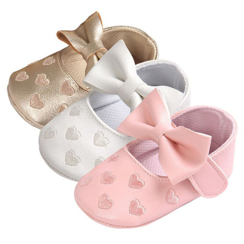 Bebe PU Leather Baby Boy Girl Baby Moccasins Moccs Shoes Bow Fringe Soft Soled Non-slip Footwear Crib Shoes-kids