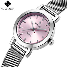 Brand Luxury Women Watches Ladies Casual Quartz Watch Female Clock Silver Stainless Steel Bracelet Dress Watch relogio feminino
women