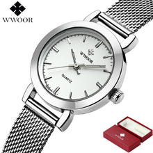 Brand Luxury Women Watches Ladies Casual Quartz Watch Female Clock Silver Stainless Steel Bracelet Dress Watch relogio feminino
women
