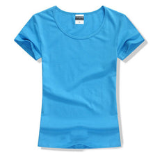 Brand New fashion women t-shirt brand tee tops Short Sleeve Cotton tops for women clothing solid O-neck t shirt ,Free shipping
women
