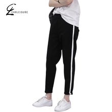 CHRLEISURE S-XXL Women's Harem Pants  Fashion  Loose Slim Pants Fashion Plus Size Elastic Female Pants Trousers for Women
