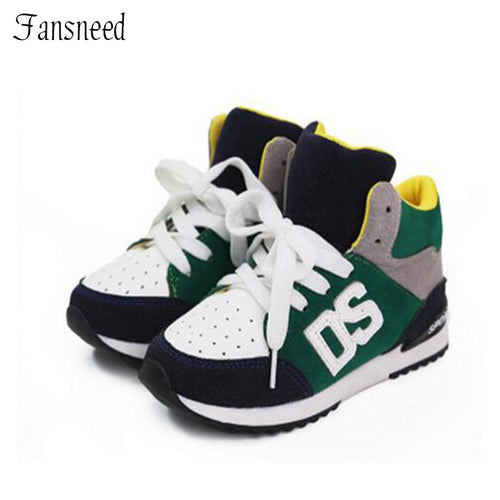 Children 's shoes 2017 Spring and Autumn Children' s breathable sports shoes boys casual shoes girls fashion sneakers-kids