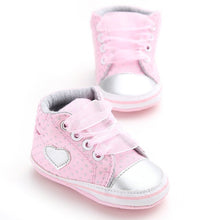 Classic Casual Baby Shoes Toddler Newborn Polka Dots Baby Girls Autumn Lace-Up First Walkers Sneakers Shoes-kids