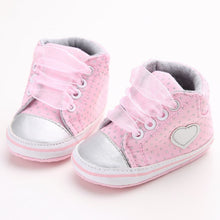 Classic Casual Baby Shoes Toddler Newborn Polka Dots Baby Girls Autumn Lace-Up First Walkers Sneakers Shoes-kids