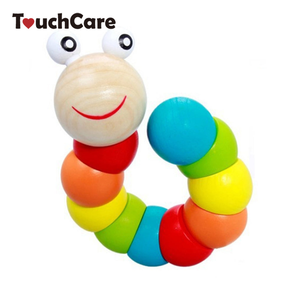 Colorful Insects Puzzles Kids Educational Wooden Toys Baby Children Fingers Flexible Training Science Twisting Worm Toys
kids