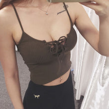 Crop Tops Women 2017 Summer New Womans Short Bralette Low Cut Tanks Top Bandage
women