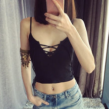 Crop Tops Women 2017 Summer New Womans Short Bralette Low Cut Tanks Top Bandage
women
