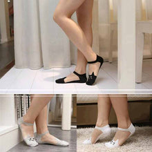 Cute print cat harajuku transparent socks women girl summer funny animal low cut ankle sock
Women
