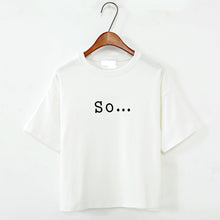 Free Shipping 2017 Summer Style Women's T Shirt Women Tops Loose Embroidered Letters Cotton Short Sleeve T-shirt Female T Shirts
women