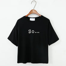 Free Shipping 2017 Summer Style Women's T Shirt Women Tops Loose Embroidered Letters Cotton Short Sleeve T-shirt Female T Shirts
women