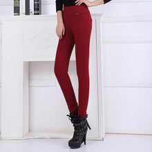 HEE GRAND 2017 New High Stretch Women Pants Cotton Ladies Pencil Pants High Waist Trousers Pantalon Femme Plus Size 4XL WKP268
women
