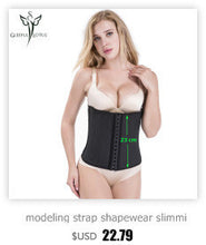 waist trainer latex modeling strap corsets steel slimming sheath belly cincher Shapewear fitness corset reduce belt girdle fajas-women