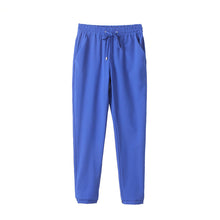 Hot Sale Casual Women Chiffon Pants Elastic Waist Solid Color Office OL Pants Summer Slim Lady Pants  AB17
women