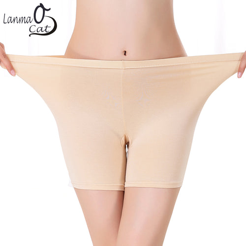 Hot Sale Safety Short Pants Under Skirts for Women,  Comfortable Lightweight Breathable Bamboo Panties in Size 2XL 4XL
women