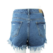 Hot sale / 2017 New Fashion women's jeans Summer Mid Waist  Denim Shorts Casual women Jeans Shorts Hole Shorts Hot Plus Size
women