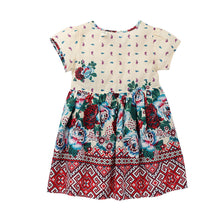 Kids Dress Toddler Clothing Tutu Robes Filles Girls Dresses Summer 2017 Children Clothes Peacock Green/Burgundy MFS-Q8002-KIDS