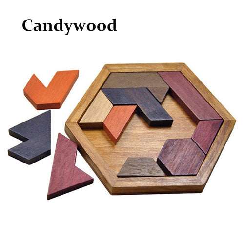 Kids Puzzles Wooden Toys Tangram/Jigsaw Board Wood Geometric Shape P Children Educational Toys
kids